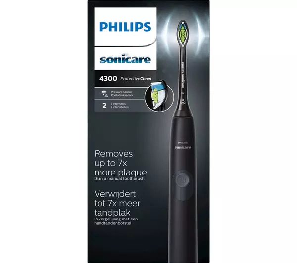 Philips Sonicare ProtectiveClean 4300 Toothbrush Black - Green Dental