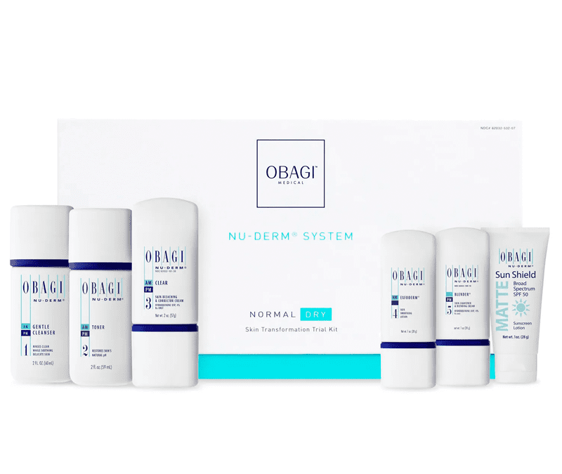 Obagi Nu-Derm® Rx Skin Transformation Trial Kit – Normal to Dry